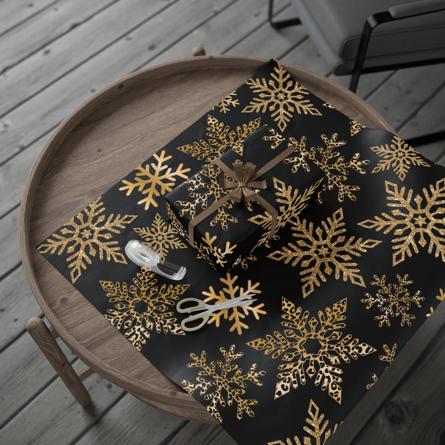 Wild Winter Snowflake Wrap