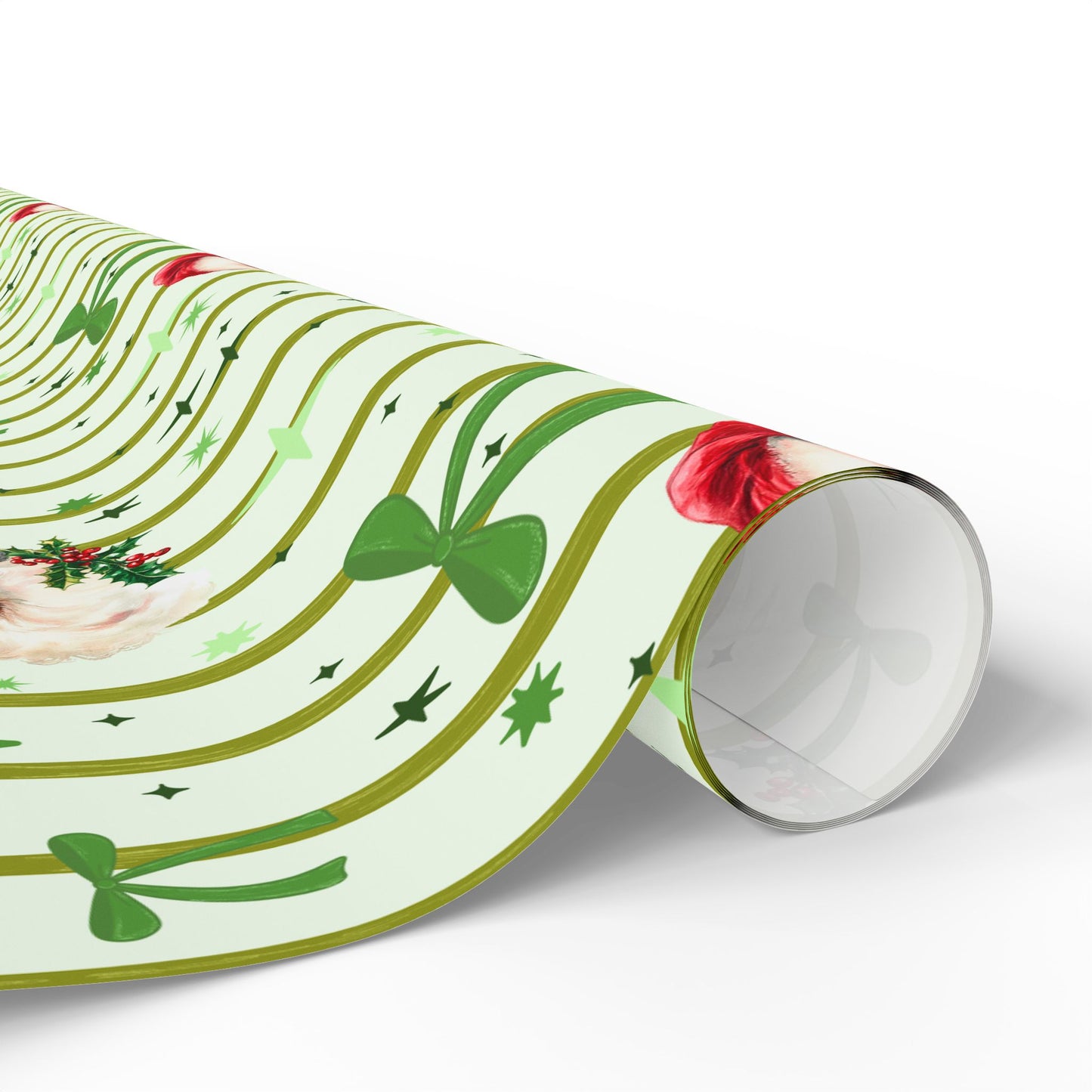 🎅🏾 Black Santa Wrapping Paper 🎄