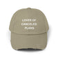 Lover of Canceled Unisex Distressed Cap
