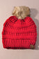 Cozy Luxe Pom Beanie