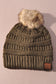Cozy Luxe Pom Beanie