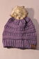 Cozy Luxe Pom Beanie