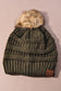 Cozy Luxe Pom Beanie