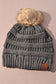 Cozy Luxe Pom Beanie