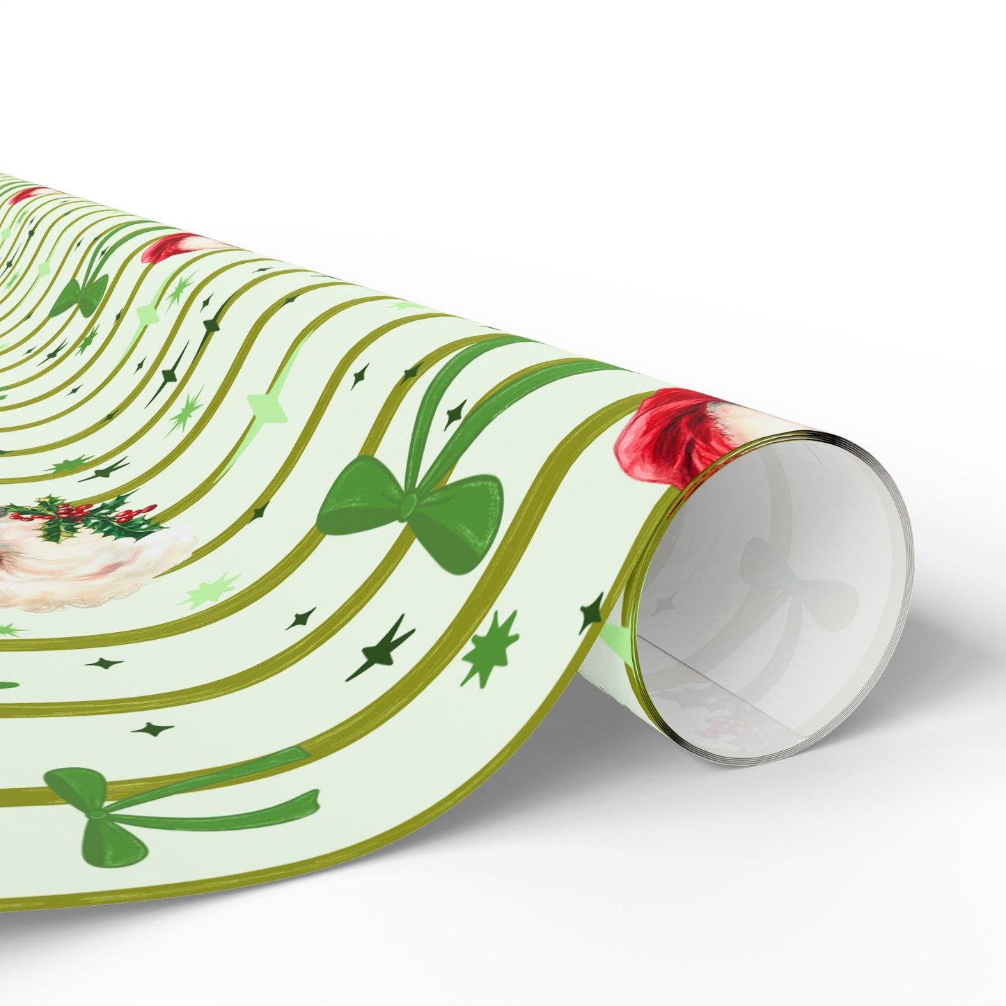 🎅🏾 Black Santa Wrapping Paper 🎄