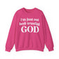 Trusting God Crewneck