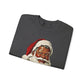 Black Santa Unisex Heavy Blend™ Crewneck Sweatshirt