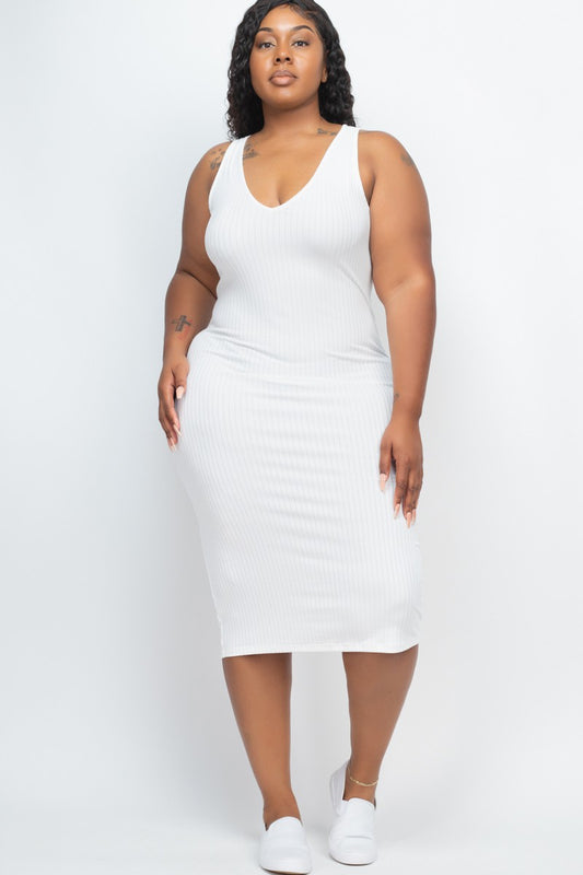 Bold in the Basics Midi Dress