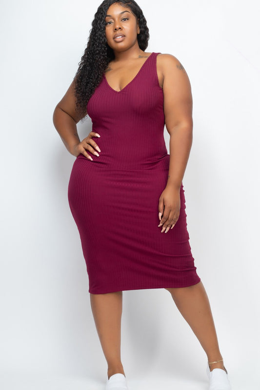 Curved in Confidence Midi Dress