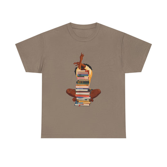 Booked & Busy Book Lover Tee 📚✨