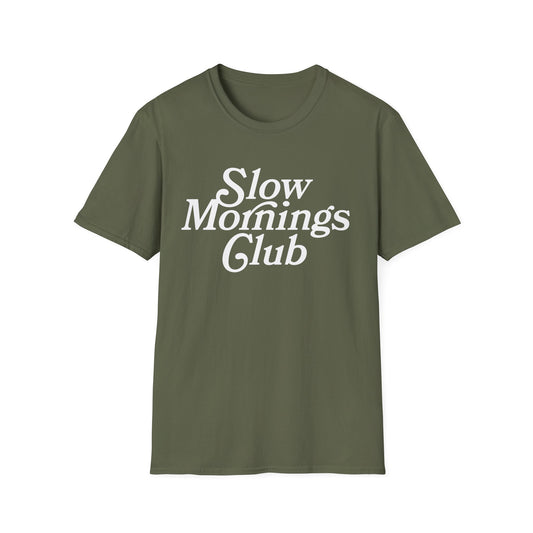 Slow Mornings Club Tee
