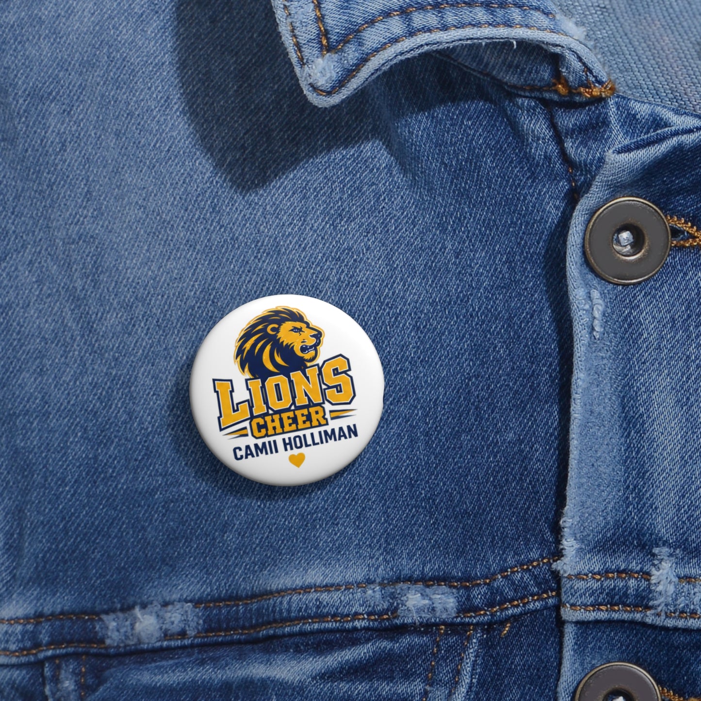 LIONS -  Button