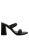 MI AMOR BRAIDED STRAP BLOCK HEELS