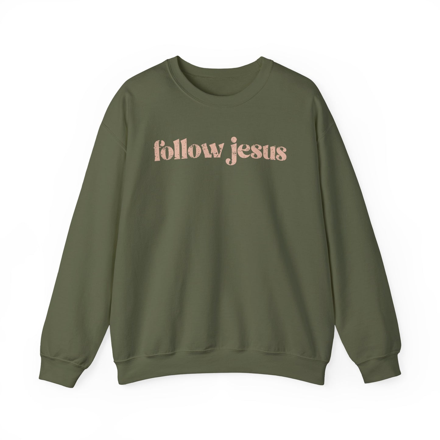 FOLLOW JESUS  Crewneck Sweatshirt