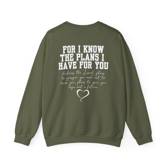 Jeremiah 29:11 Unisex Crewneck