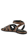 ASHTON Flat Ankle Strap Sandals