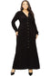 Bishop Sleeve Button Down Maxi Dress