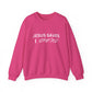 Jesus Saves, I  Spend Crewneck