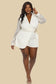 Front Wrap Suit Romper