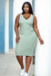 Curved in Confidence Midi Dress