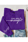 You Are Enough  Fleece Sweatshirts