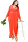Bishop Sleeve Button Down Maxi Dress