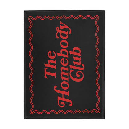 The Homebody Club Plush Fleece Blanket