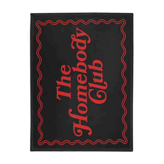 The Homebody Club Plush Fleece Blanket