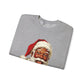 Black Santa Unisex Heavy Blend™ Crewneck Sweatshirt