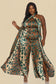 Power Print Wide-Leg