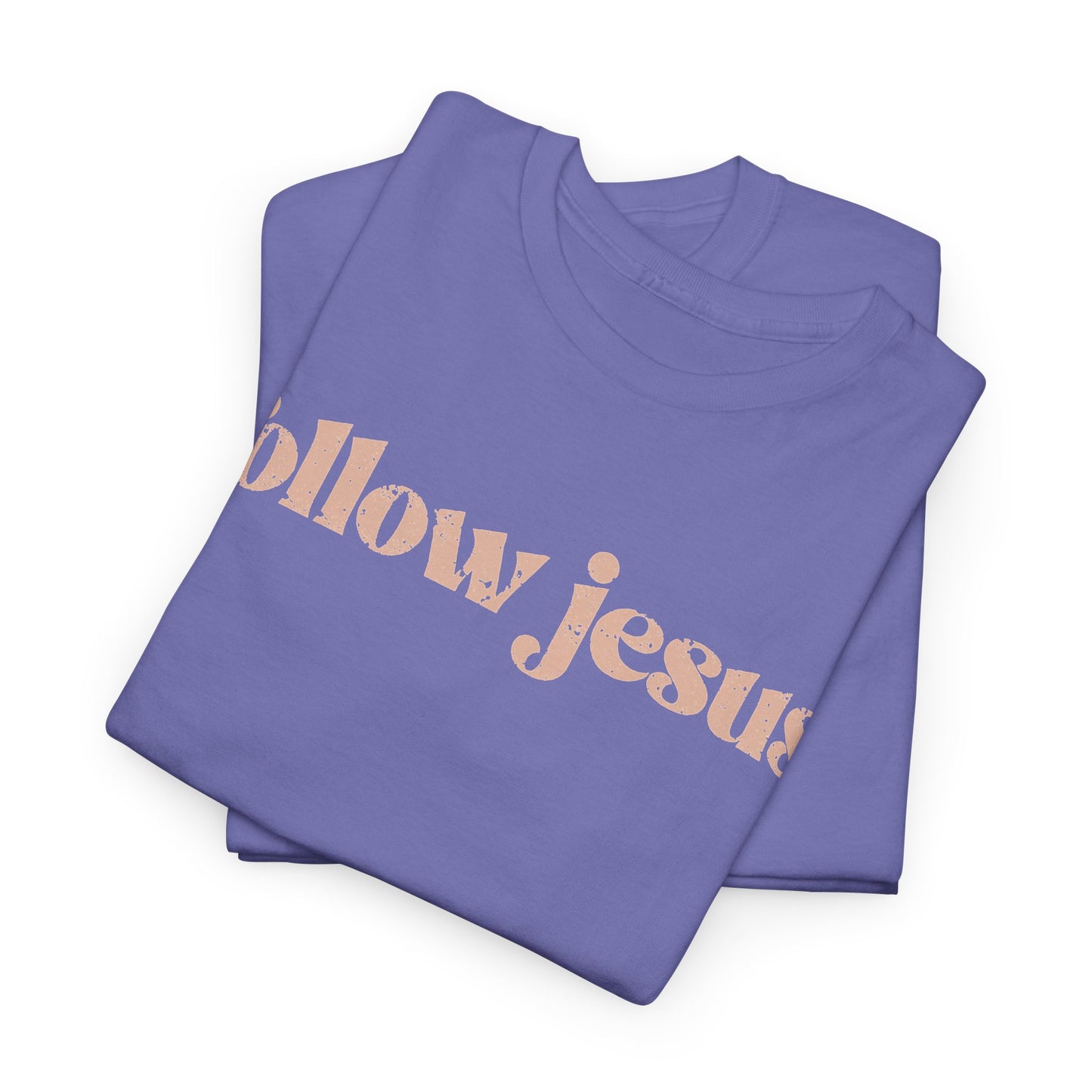 Follow Jesus Unisex  Cotton Tee