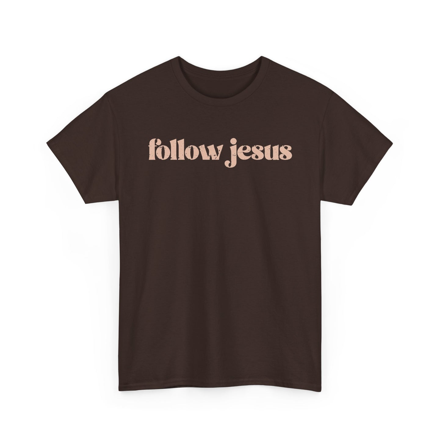 Follow Jesus Unisex  Cotton Tee