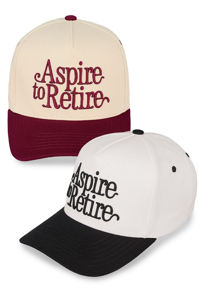 Aspire to Retire Trucker Hat