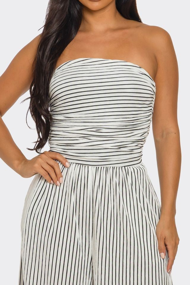 The Effortless Allure Tube Jumpsuit