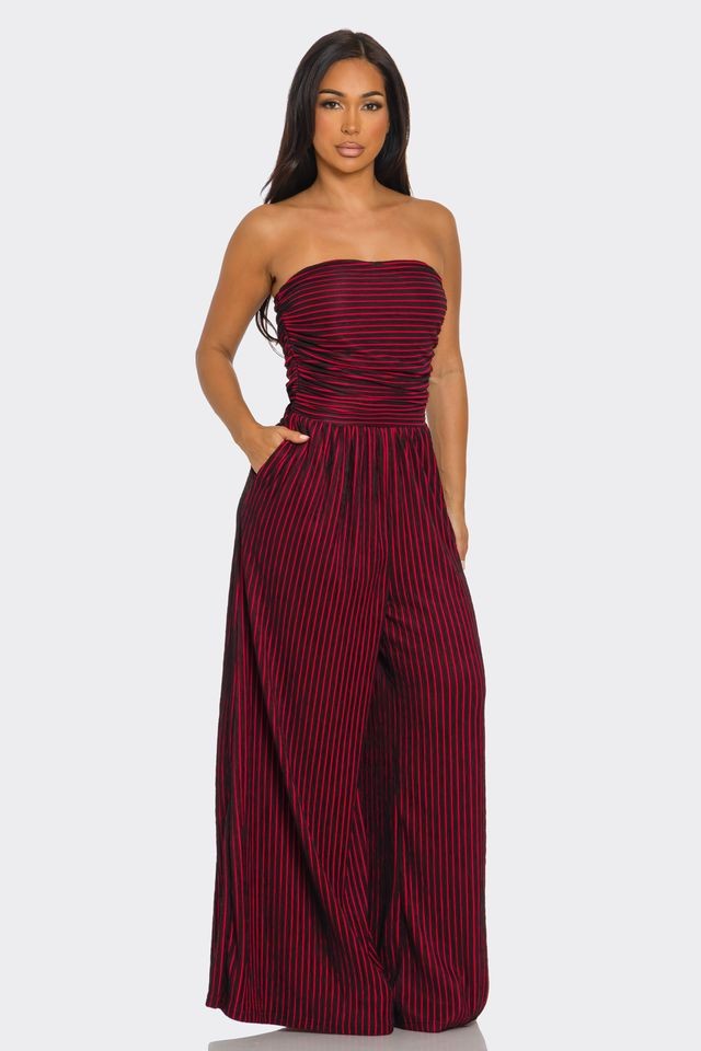The Effortless Allure Tube Jumpsuit