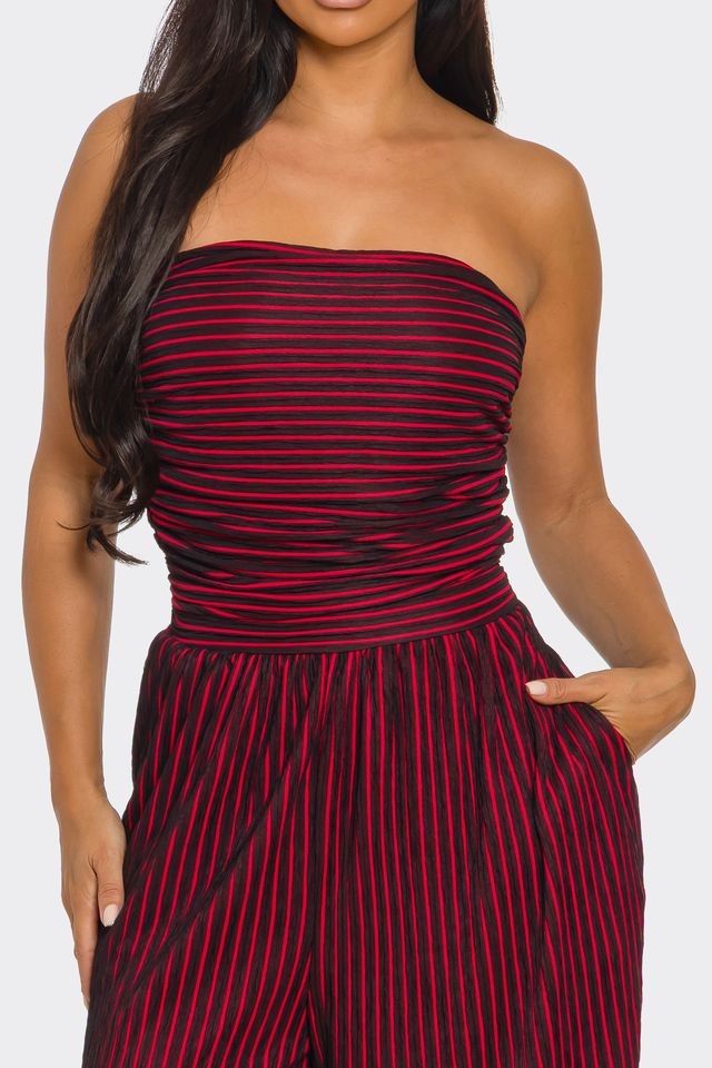 The Effortless Allure Tube Jumpsuit