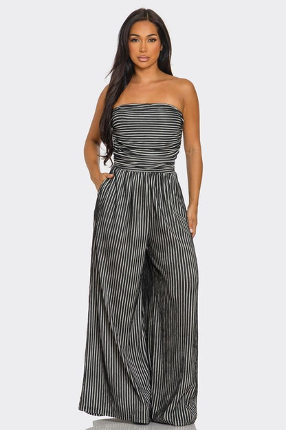 The Effortless Allure Tube Jumpsuit