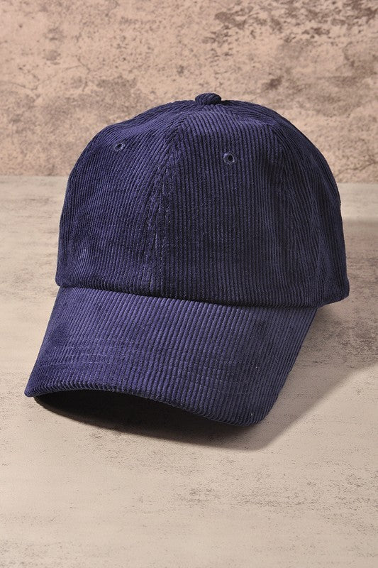 Vintage Luxe Corduroy Hat