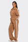 On the Run Side-Stripe Pants Set