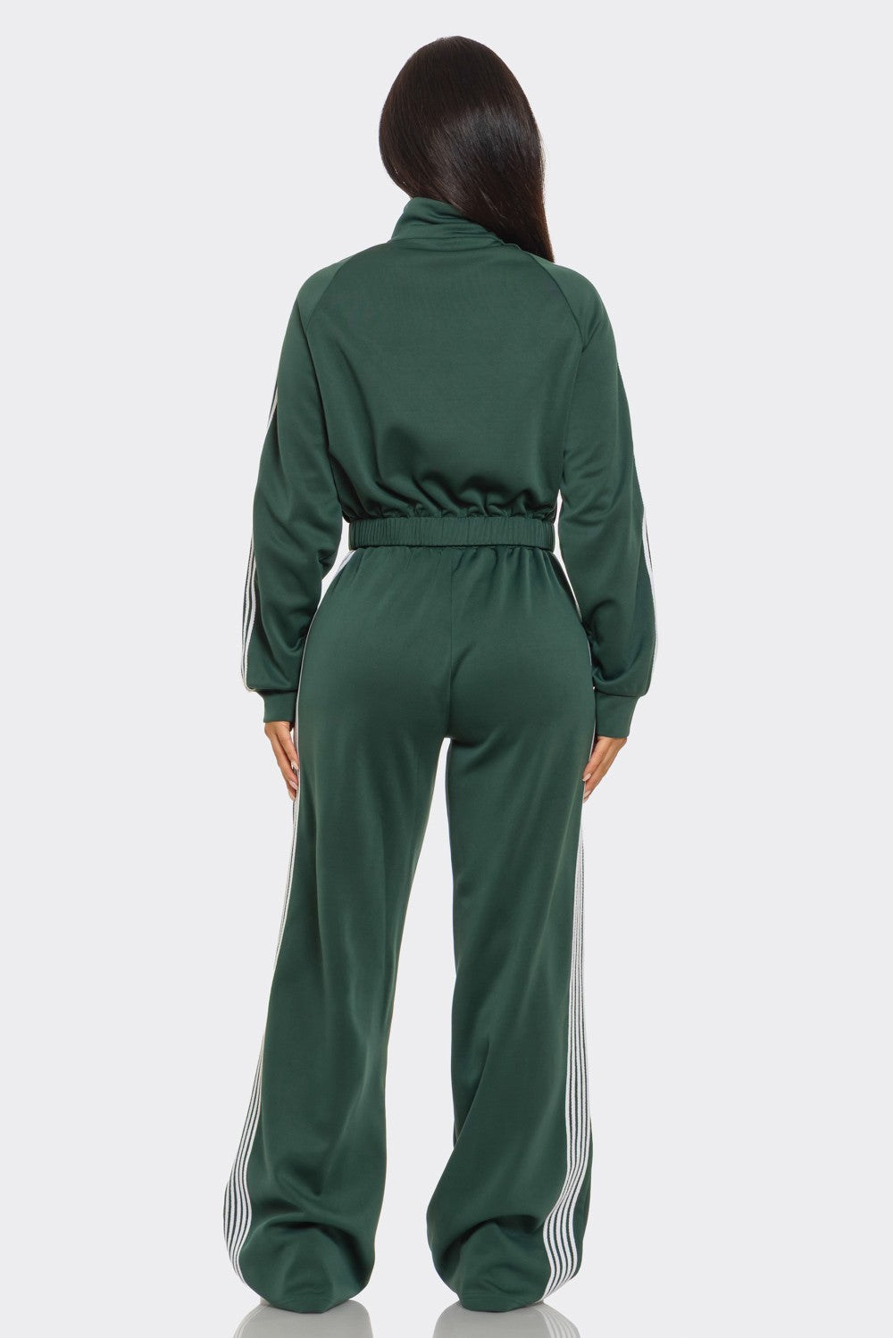 On the Run Side-Stripe Pants Set