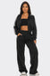 On the Run Side-Stripe Pants Set