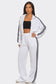 On the Run Side-Stripe Pants Set
