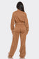On the Run Side-Stripe Pants Set