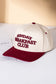 Sunday Breakfast Club Canvas Snapback Baseball Cap