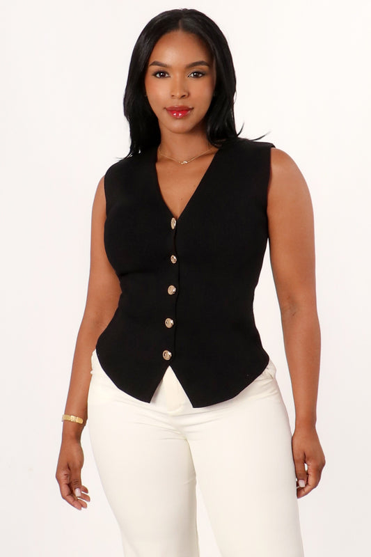 Sleek & Sleeveless Top