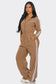 On the Track Hooded Jumpsuit
