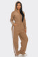 On the Track Hooded Jumpsuit