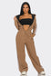 On the Track Hooded Jumpsuit