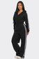 On the Track Hooded Jumpsuit