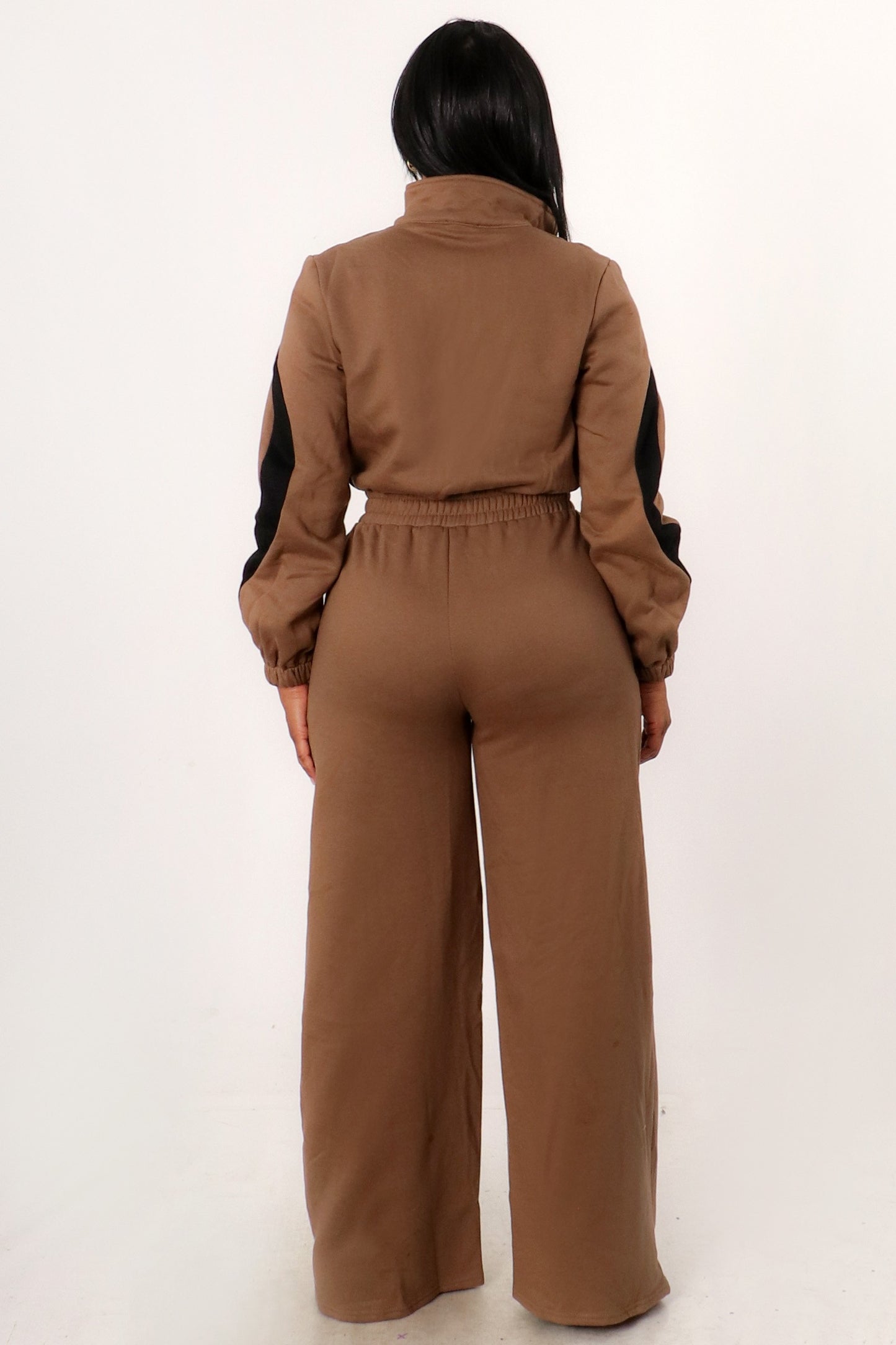 Chill & Curves Zip-Up Jumpsuit